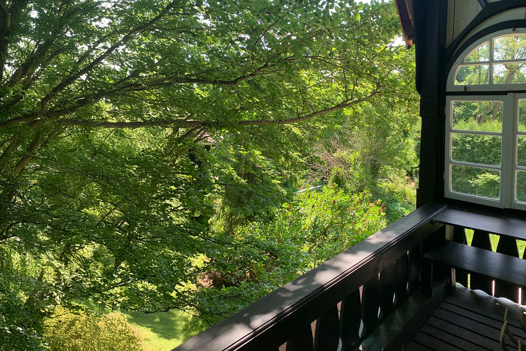 Ferienwohnung Sommerfrische am Ammersee - Blick nach Süden